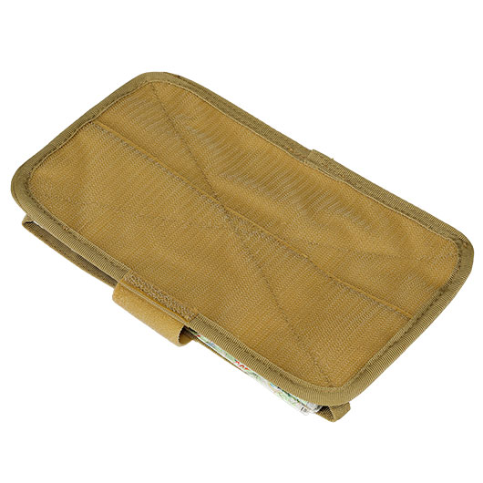 MFH Karten-/Tablet-Tasche klappbar mit Klettr�ckseite transparent coyote tan Bild 6
