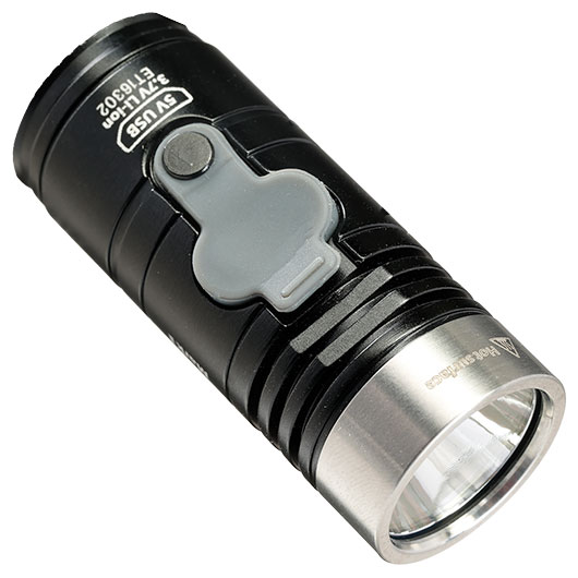 Eagtac LED Mini-Taschenlampe DX3B MK2 SST70 aufladbar 5 Leuchtstufen inkl. Strobe bis zu 2550 ANSI Lumen inkl. Holster, Ladekabe Bild 11