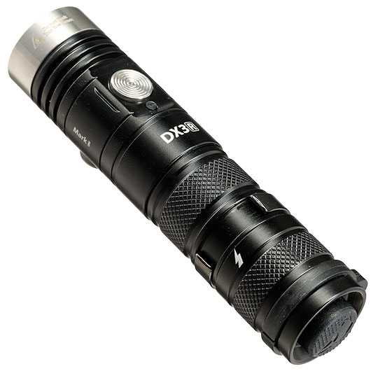 Eagtac LED Mini-Taschenlampe DX3B MK2 SST70 aufladbar 5 Leuchtstufen inkl. Strobe bis zu 2550 ANSI Lumen inkl. Holster, Ladekabe Bild 2