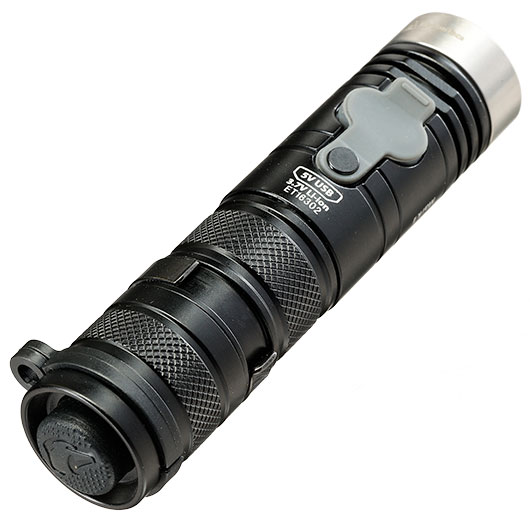 Eagtac LED Mini-Taschenlampe DX3B MK2 SST70 aufladbar 5 Leuchtstufen inkl. Strobe bis zu 2550 ANSI Lumen inkl. Holster, Ladekabe Bild 4