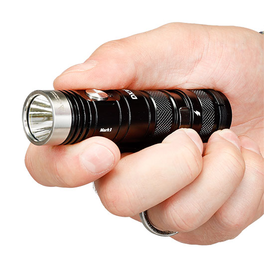 Eagtac LED Mini-Taschenlampe DX3B MK2 SST70 aufladbar 5 Leuchtstufen inkl. Strobe bis zu 2550 ANSI Lumen inkl. Holster, Ladekabe Bild 9