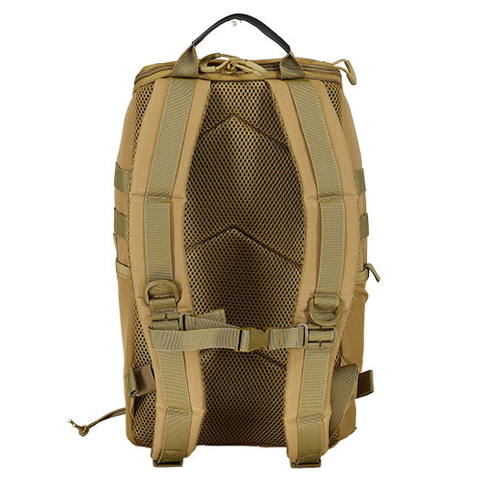 MFH Rucksack Modular 13 Daypack Molle Lasercut 13 Liter coyote tan Bild 5