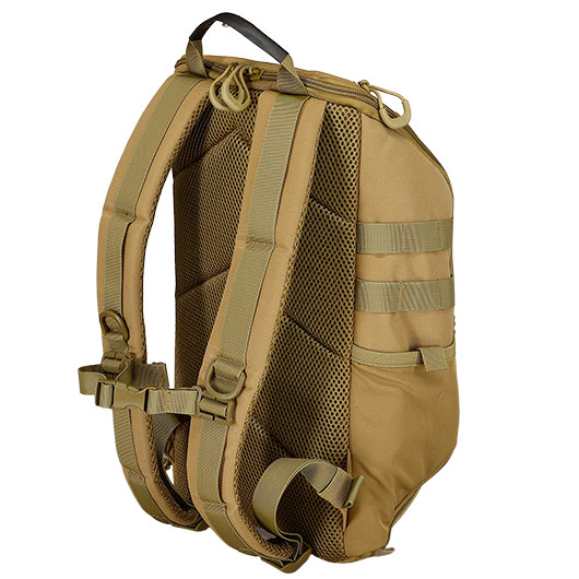 MFH Rucksack Modular 13 Daypack Molle Lasercut 13 Liter coyote tan Bild 6