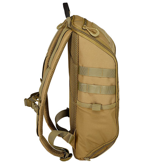 MFH Rucksack Modular 13 Daypack Molle Lasercut 13 Liter coyote tan Bild 7