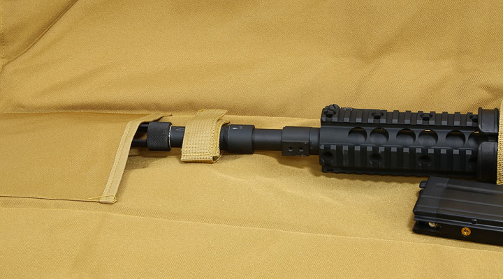 Nuprol 48 Zoll / 123cm PMC Sniper Roll Bag Unterlage Waffen-Futteral Tan Bild 8
