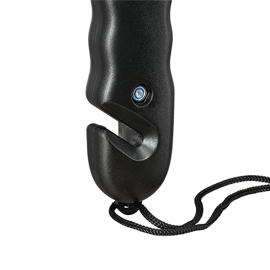 Benson Automotive 2-in-1 Notfallhammer mit Gurtschneider und beidseitiger Metallspitze schwarz Bild 5
