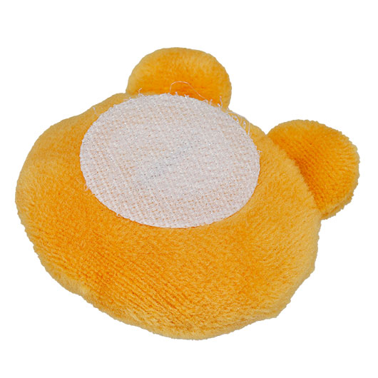 JTG 3D Stoffpl�schpatch Knocky Klettpatch orange Bild 3