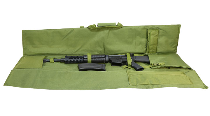 Nuprol 48 Zoll / 123cm PMC Sniper Roll Bag Unterlage Waffen-Futteral oliv Bild 7