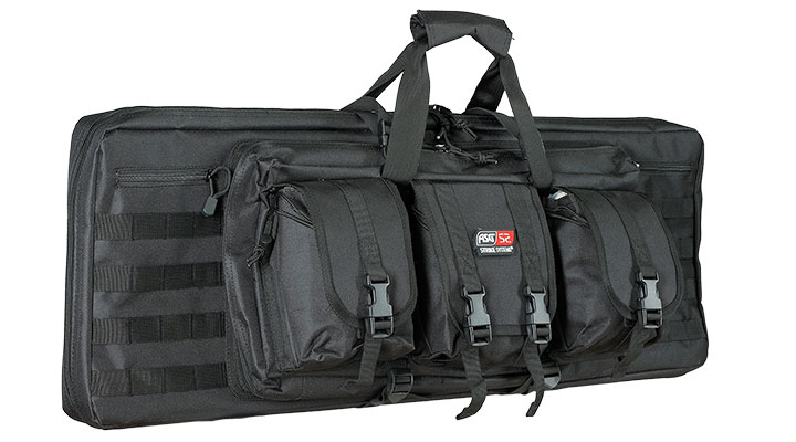 ASG / Strike Systems 92 cm Tactical Soft Rifle Bag / Gewehr-Futteral f. 2 Gewehre mit Zubeh�r schwarz
