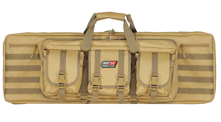 ASG / Strike Systems 92 cm Tactical Soft Rifle Bag / Gewehr-Futteral f. 2 Gewehre mit Zubeh�r tan Bild 2