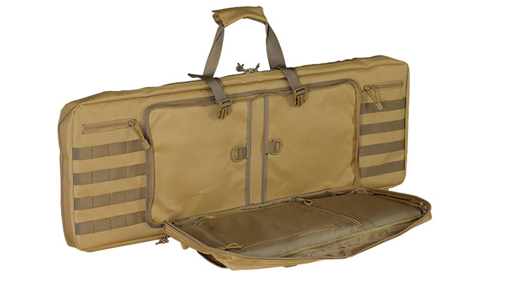 ASG / Strike Systems 92 cm Tactical Soft Rifle Bag / Gewehr-Futteral f. 2 Gewehre mit Zubeh�r tan Bild 7