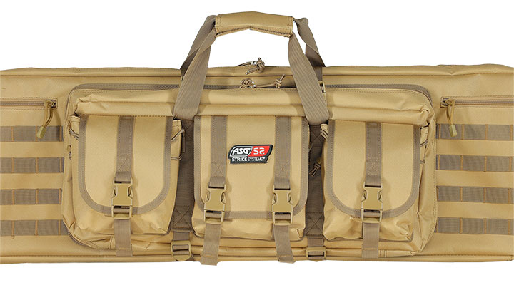 ASG / Strike Systems 92 cm Tactical Soft Rifle Bag / Gewehr-Futteral f. 2 Gewehre mit Zubeh�r tan Bild 8