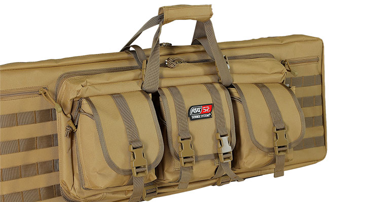 ASG / Strike Systems 92 cm Tactical Soft Rifle Bag / Gewehr-Futteral f. 2 Gewehre mit Zubeh�r tan Bild 9