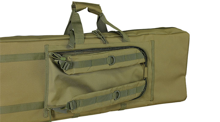 ASG / Strike Systems 92 cm Tactical Soft Rifle Bag / Gewehr-Futteral f. 2 Gewehre mit Zubeh�r oliv Bild 10