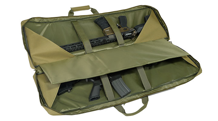 ASG / Strike Systems 92 cm Tactical Soft Rifle Bag / Gewehr-Futteral f. 2 Gewehre mit Zubeh�r oliv Bild 5