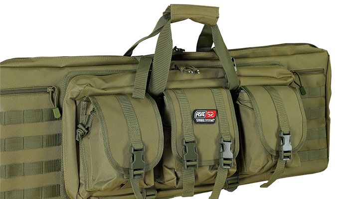 ASG / Strike Systems 92 cm Tactical Soft Rifle Bag / Gewehr-Futteral f. 2 Gewehre mit Zubeh�r oliv Bild 9