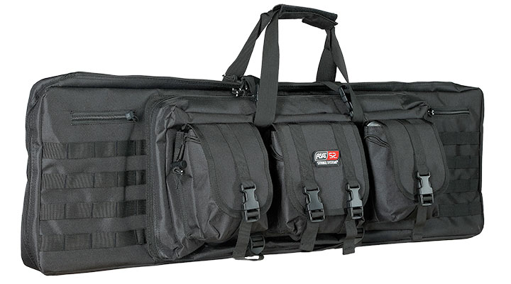 ASG / Strike Systems 107 cm Tactical Soft Rifle Bag / Gewehr-Futteral f. 2 Gewehre mit Zubeh�r schwarz
