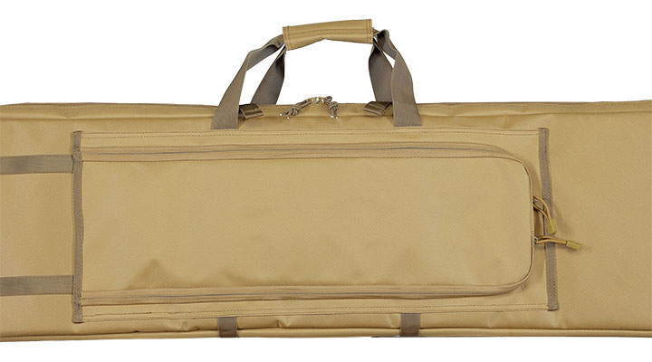 ASG / Strike Systems 107 cm Tactical Soft Rifle Bag / Gewehr-Futteral f. 2 Gewehre mit Zubeh�r tan Bild 11