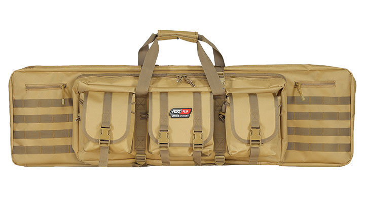 ASG / Strike Systems 107 cm Tactical Soft Rifle Bag / Gewehr-Futteral f. 2 Gewehre mit Zubeh�r tan Bild 2