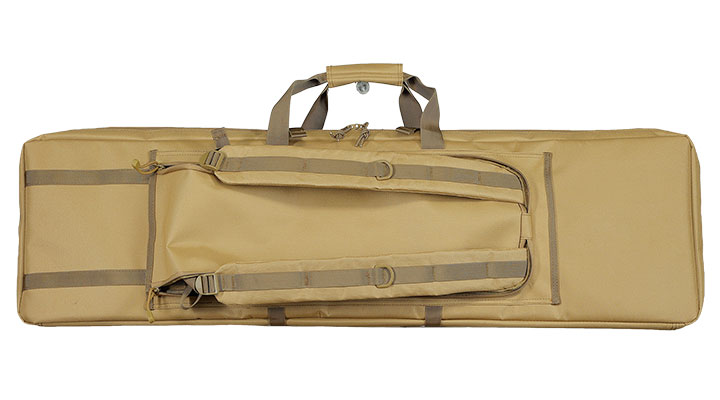 ASG / Strike Systems 107 cm Tactical Soft Rifle Bag / Gewehr-Futteral f. 2 Gewehre mit Zubeh�r tan Bild 3