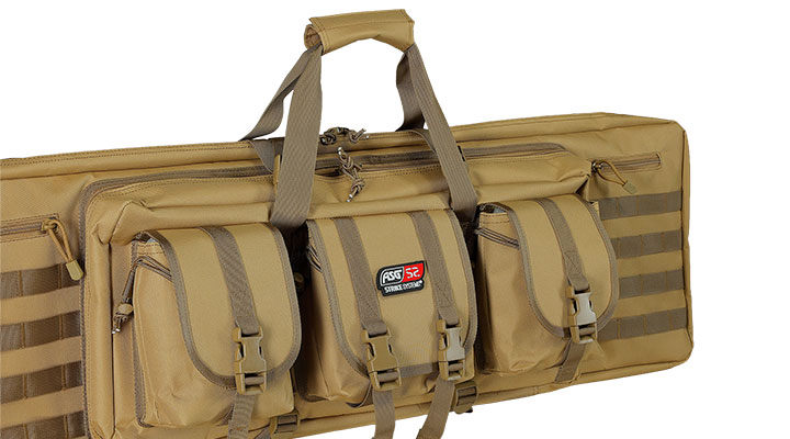 ASG / Strike Systems 107 cm Tactical Soft Rifle Bag / Gewehr-Futteral f. 2 Gewehre mit Zubeh�r tan Bild 9