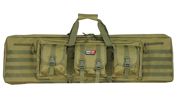 ASG / Strike Systems 107 cm Tactical Soft Rifle Bag / Gewehr-Futteral f. 2 Gewehre mit Zubeh�r oliv Bild 2