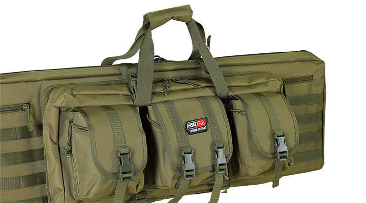 ASG / Strike Systems 107 cm Tactical Soft Rifle Bag / Gewehr-Futteral f. 2 Gewehre mit Zubeh�r oliv Bild 9