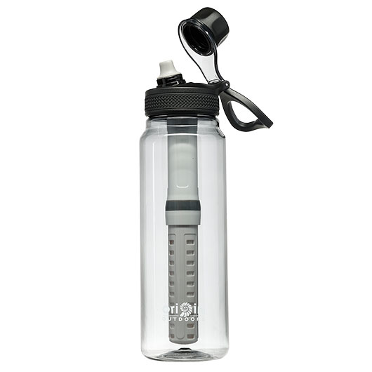 Origin Outdoors Wasserfilter Trinkflasche WH 1 Liter smoke transparent Bild 2
