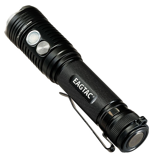 Eagtac LED-Taschenlampe TX3V MKII 3650 Lumen 10 Leuchtmodi inkl. Strobe wiederaufladbar Powerbank-Funktion inkl. Holster Ladekab Bild 3