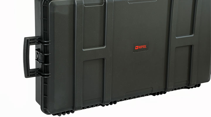 Nuprol Premium SMG / Carbine Hard Case Waffenkoffer / Trolley 101,8 x 50,3 x 18,9 cm PnP-Schaumstoff schwarz Bild 11