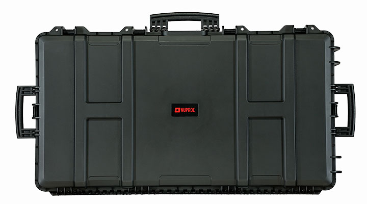 Nuprol Premium SMG / Carbine Hard Case Waffenkoffer / Trolley 101,8 x 50,3 x 18,9 cm PnP-Schaumstoff schwarz Bild 2