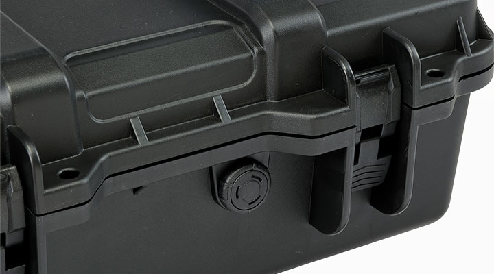 Nuprol Premium SMG / Carbine Hard Case Waffenkoffer / Trolley 101,8 x 50,3 x 18,9 cm PnP-Schaumstoff schwarz Bild 9