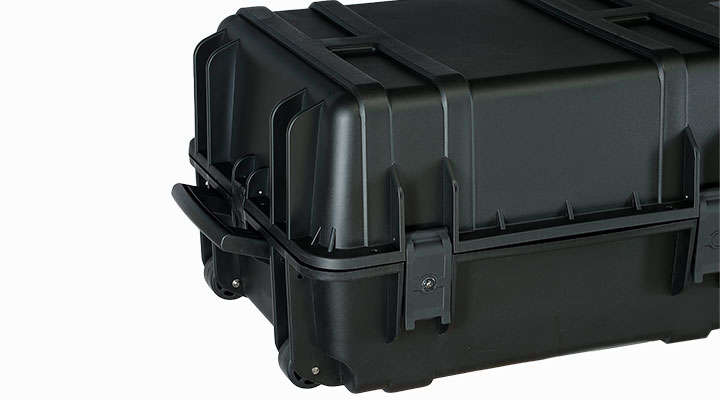 Nuprol Premium Armoury Case Waffenkoffer / Trolley 128 x 46 x 35,5 cm PnP-Schaumstoff schwarz Bild 8