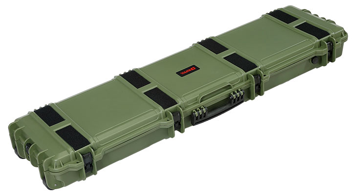 Nuprol X-Large Hard Case Waffenkoffer / Trolley 139 x 39,5 x 16 cm PnP-Schaumstoff oliv - Velcro Edition