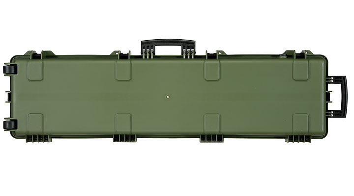 Nuprol X-Large Hard Case Waffenkoffer / Trolley 139 x 39,5 x 16 cm PnP-Schaumstoff oliv - Velcro Edition Bild 3