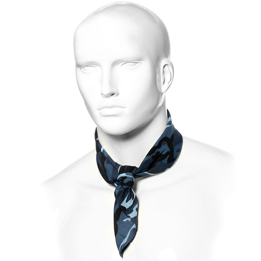 Bandana Halstuch Sky Blue Camouflage Bild 3