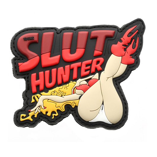 JTG 3D Rubber Patch mit Klettflche Slut Hunter