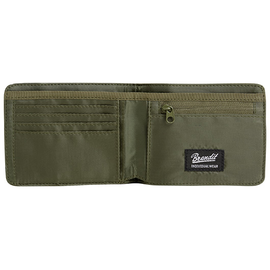 Brandit Geldbrse Wallet Four olive Bild 2