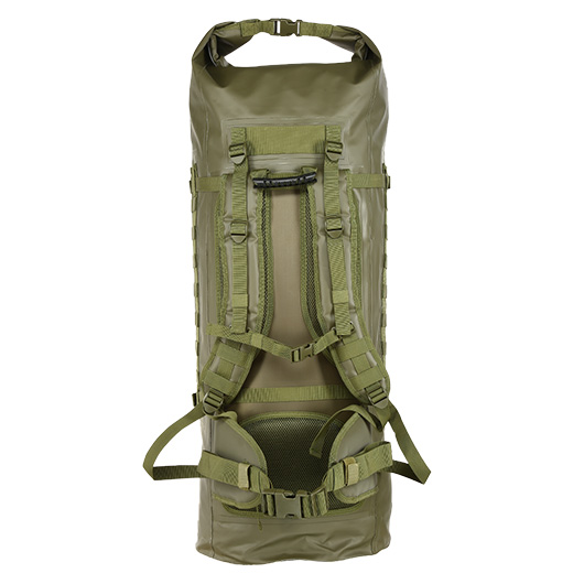 Schwimmfhiger Rucksack ComBatSack 100L olivgrn Molle mit 3 Organisationsbeuteln Bild 4