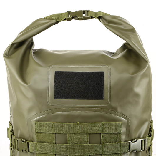 Schwimmfhiger Rucksack ComBatSack 100L olivgrn Molle mit 3 Organisationsbeuteln Bild 8