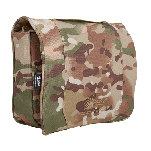 Brandit Kulturbeutel Toiletry Bag large mit Spiegel tactical camo