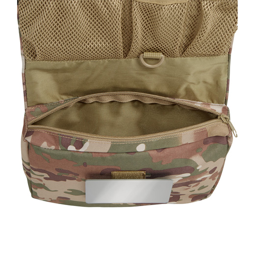 Brandit Kulturbeutel Toiletry Bag large mit Spiegel tactical camo Bild 2