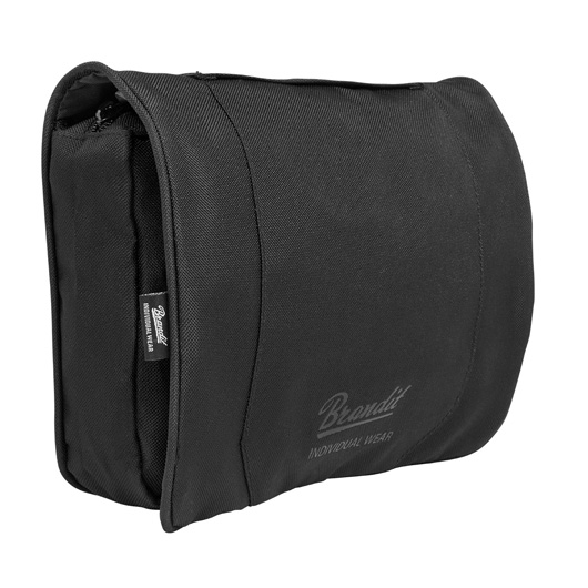 Brandit Kulturbeutel Toiletry Bag large mit Spiegel schwarz