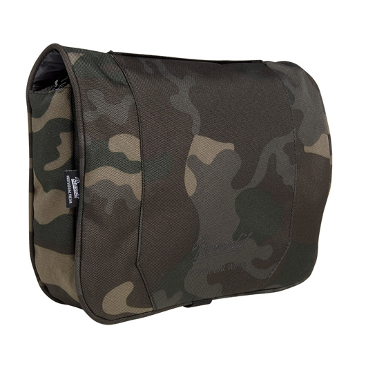 Brandit Kulturbeutel Toiletry Bag large mit Spiegel darkcamo