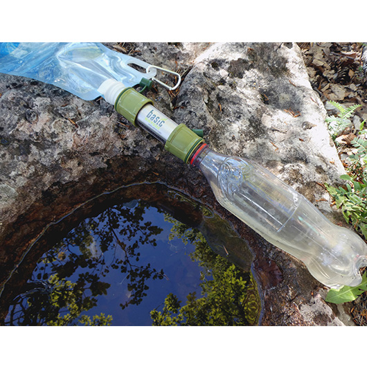 Basic Nature Wasserfilter grn fr Outdoor zur Notversorgung Bild 3