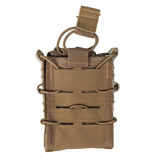 Mil-Tec Magazintasche Open Top Single Flex MOLLE dark coyote