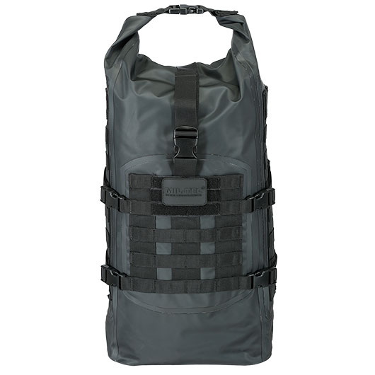 Mil-Tec Rucksack Tactical Backpack Seals Dry-Bag 35 Liter MOLLE schwarz wasserfest Bild 1