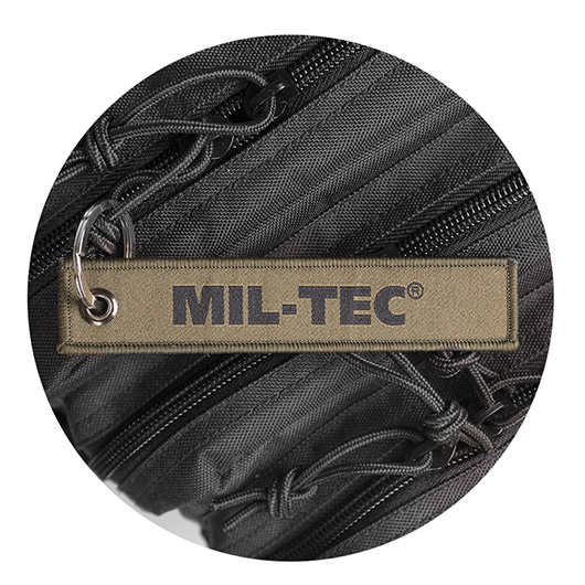 Mil-Tec Kinderrucksack Assault Pack Kids 14 Liter MOLLE schwarz Bild 3