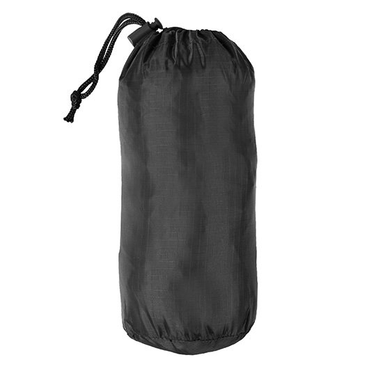 Mil-Tec Regenponcho Basic Ripstop schwarz Bild 1