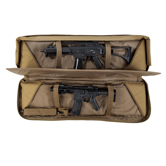 Mil-Tec Gewehrtasche Rifle Case Double coyote gepolstert Bild 3